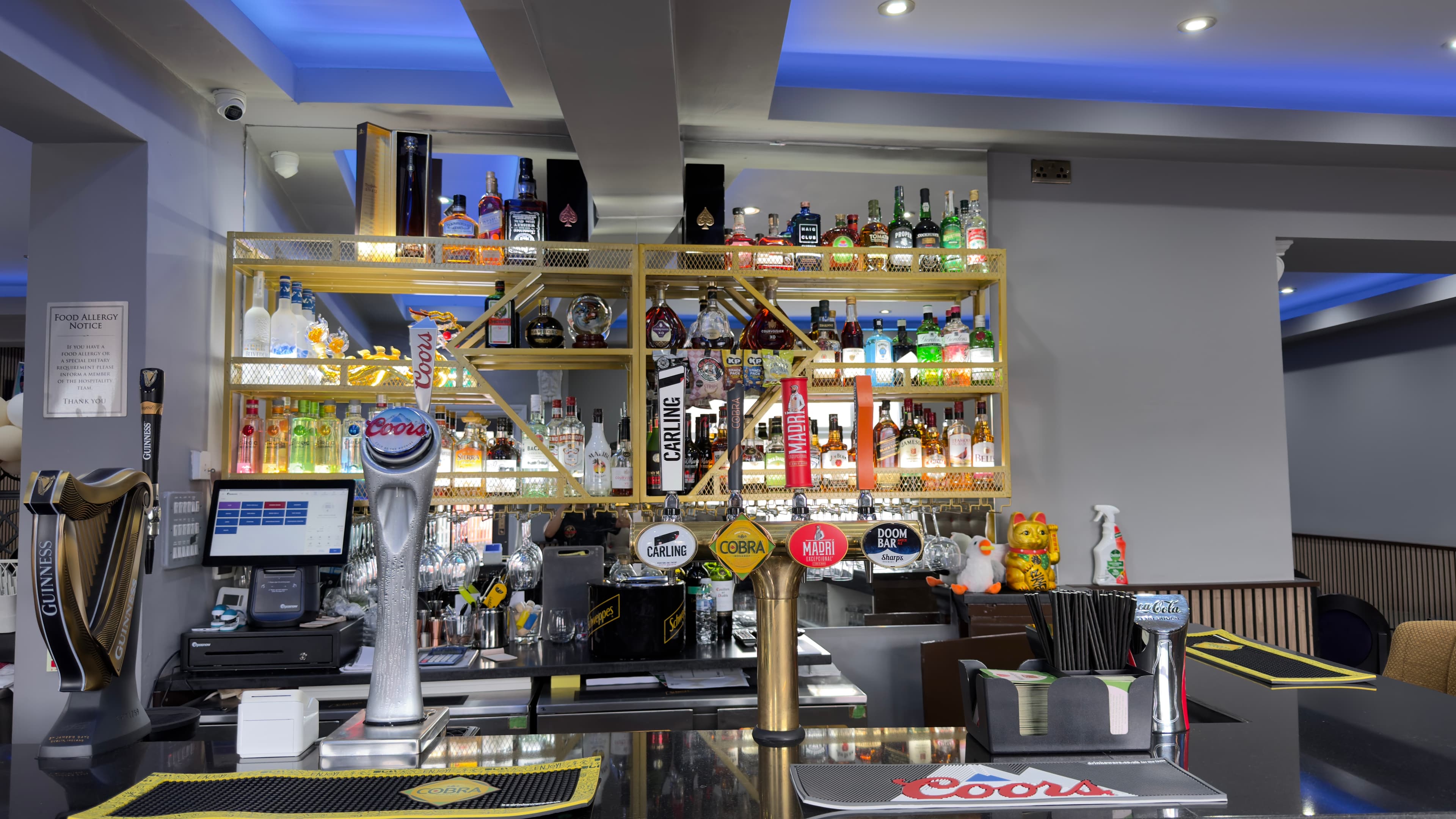 A bar worth lingering at. Come for a drink, stay for dinner